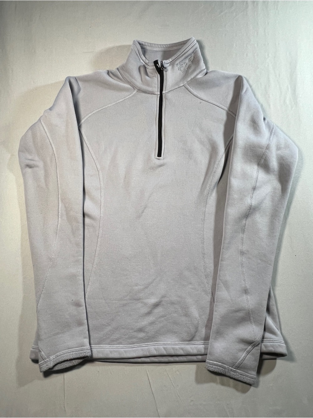 Mountain Hardwear Grey Half-Zip Fleece Pullover -Size Medium